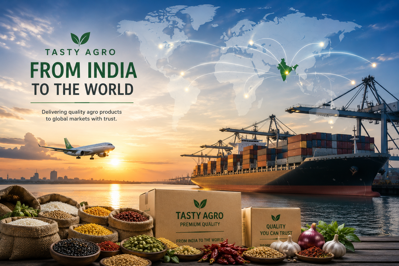 Tasty Agro global agricultural supply