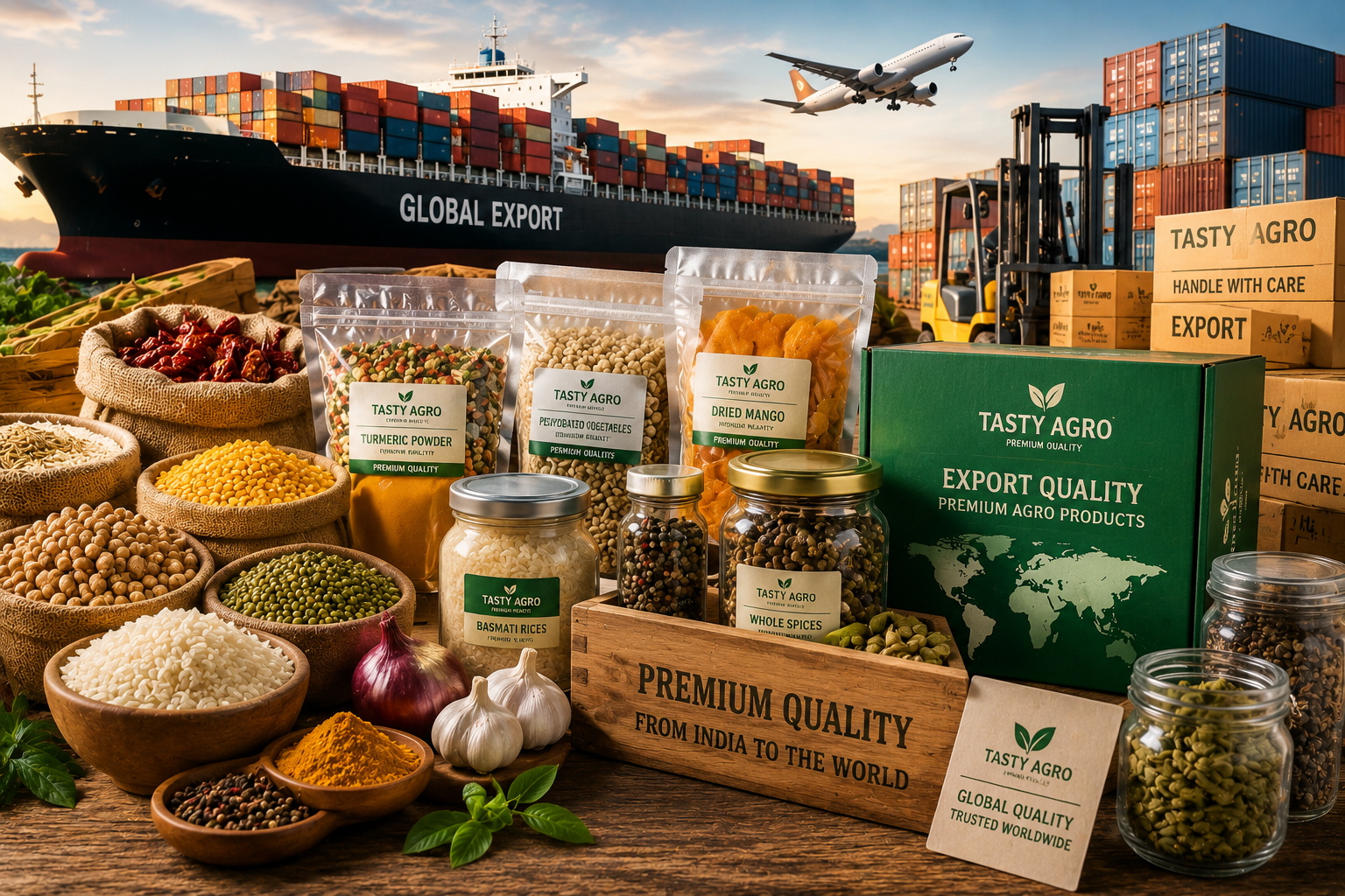 Tasty Agro export products